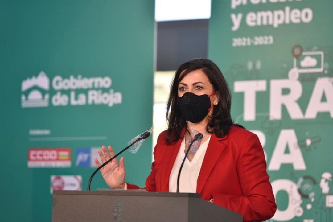 Concha Andreu, presidenta del Gobierno de La Rioja