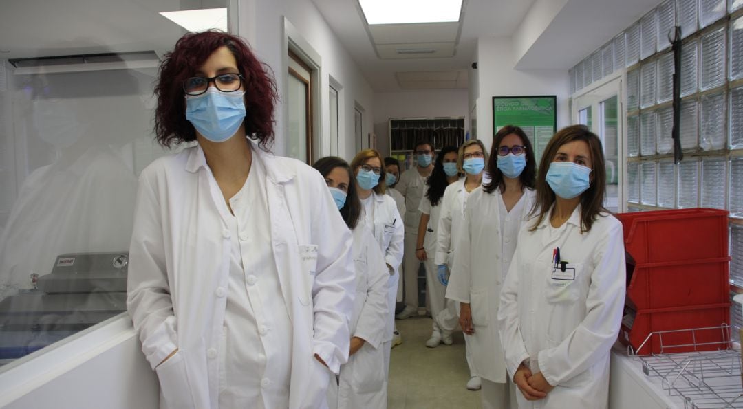 Equipo profesional del Servicio de Farmacia del hospital Virgen de la Luz de Cuenca.