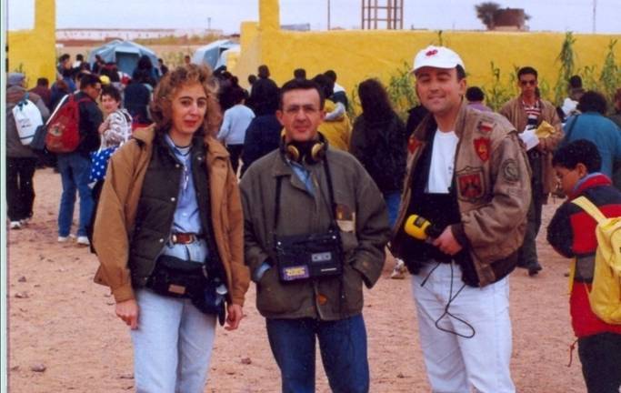 Juan Carlos Narváez durante una emisión