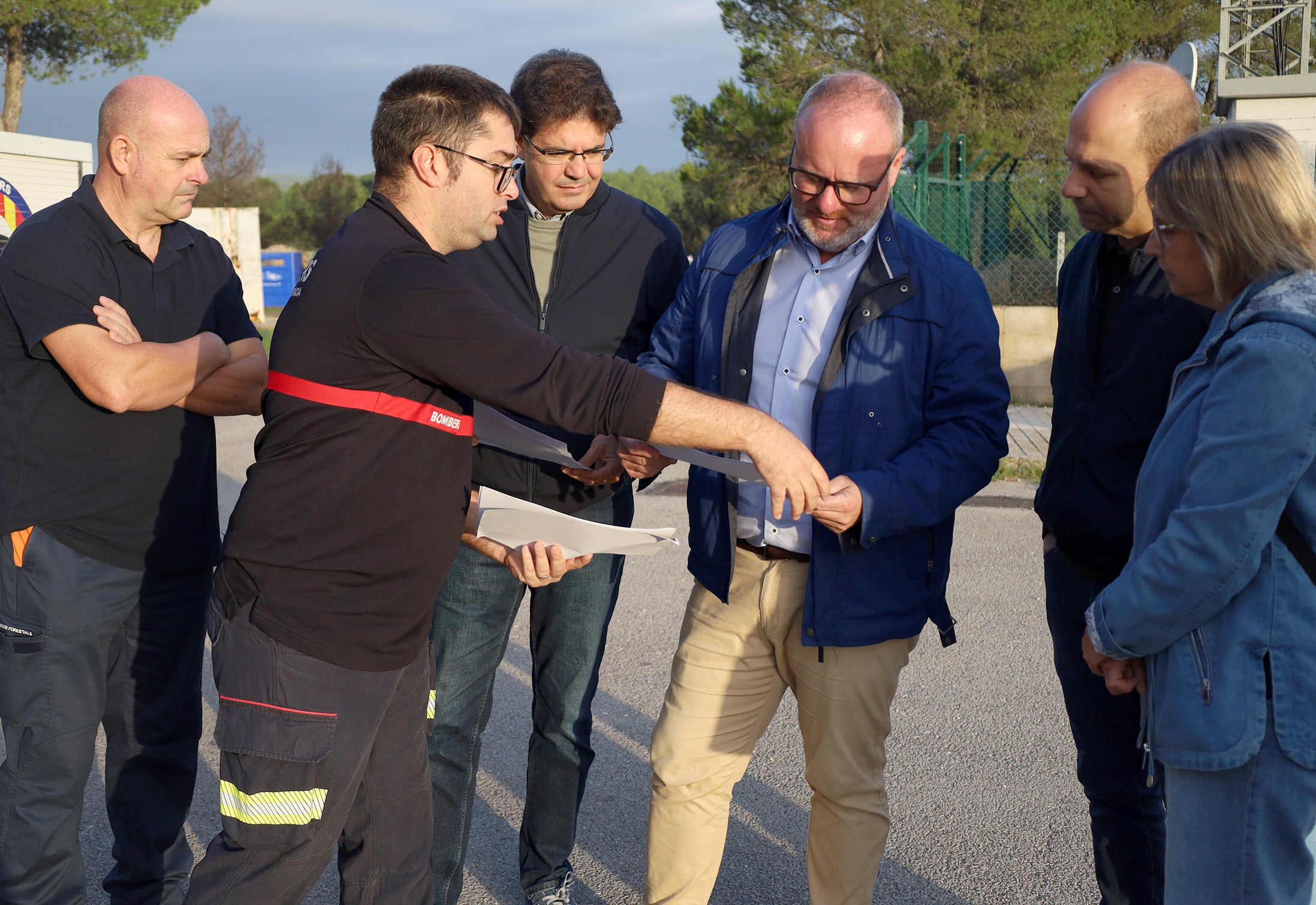 Imagen de la visita. Fuente: Diputació de València