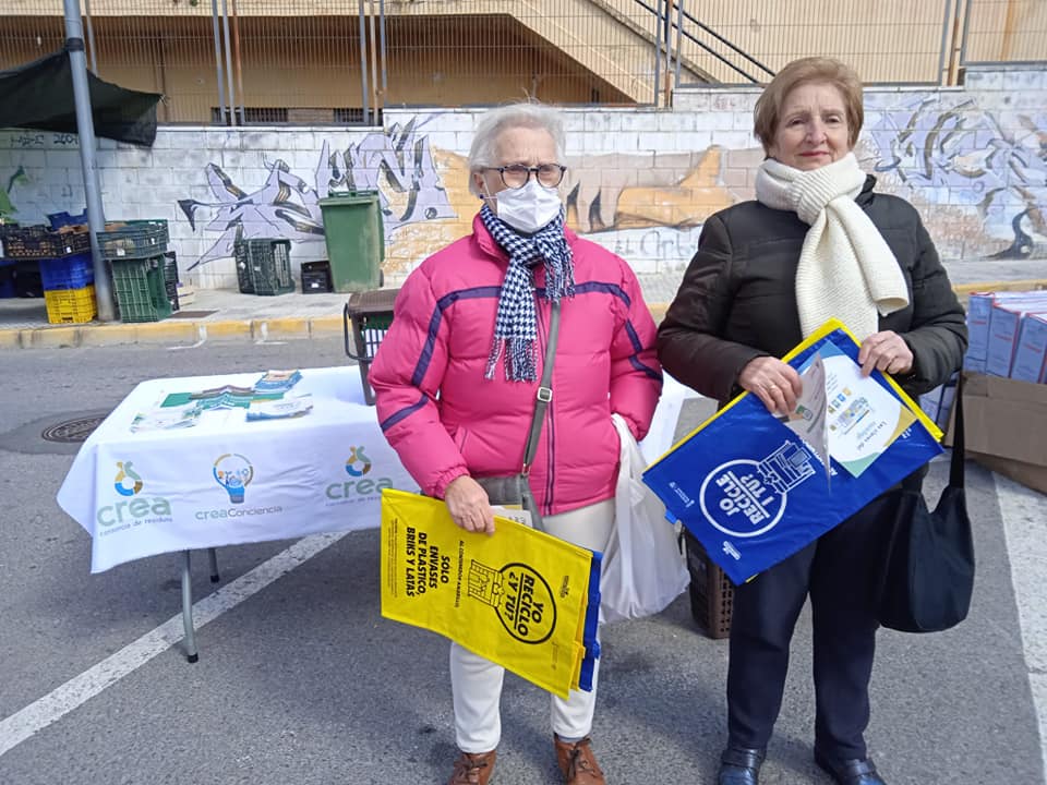 Vecinos de Biar en la campaña