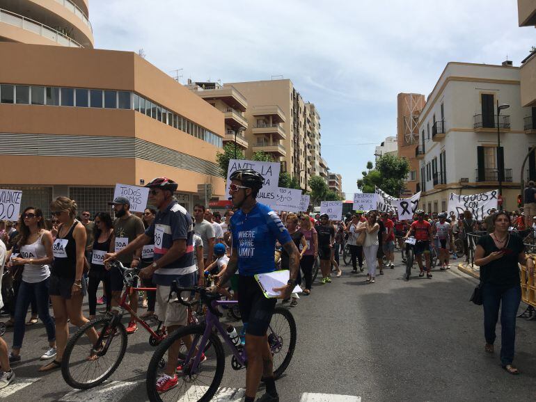 Marcha ciclista para exigir justicia por el atropello a Viñals