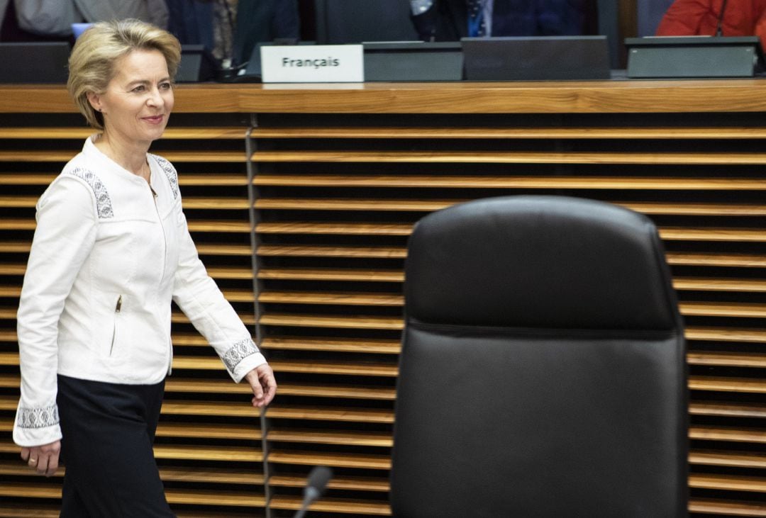 La presidenta de la Comisión Europea, Ursula von der Leyen.