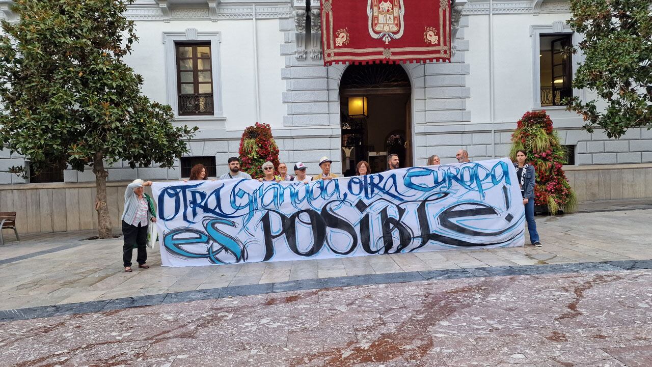 Presentación de la cumbre social de Granada &quot;Otra Europa es posible&quot;