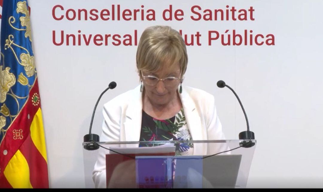 Consellera de Sanidad Ana Barceló