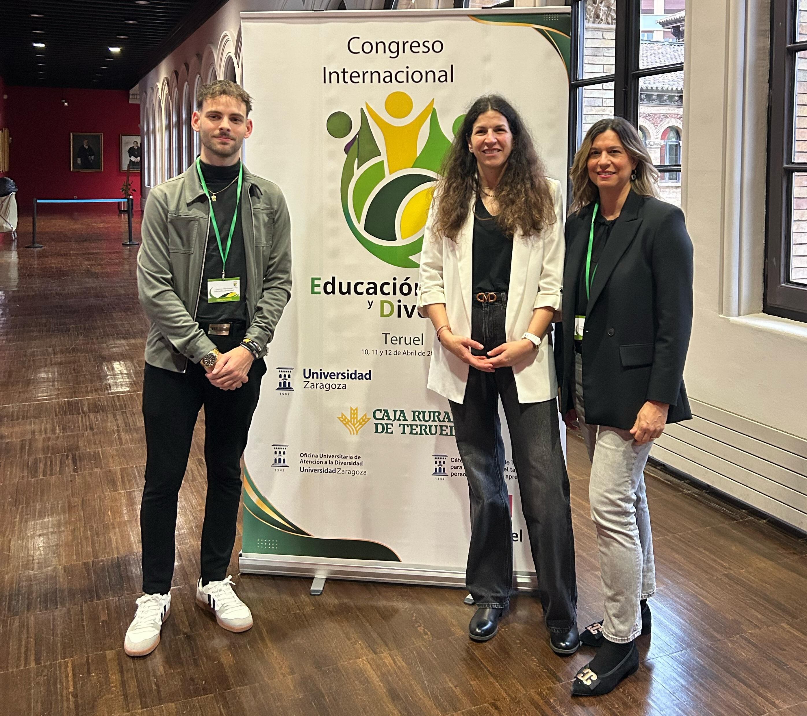 Sara Comenge participaba en el Congreso Internacional de Educación y Diversidad