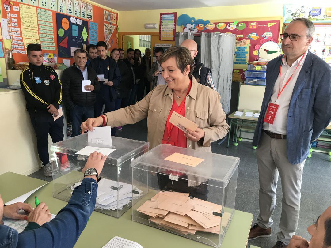 Votación de Carmen Morán