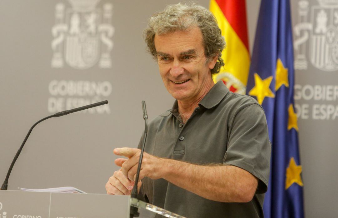 El director del Centro de Coordinación de Alertas y Emergencias Sanitarias, Fernando Simón.