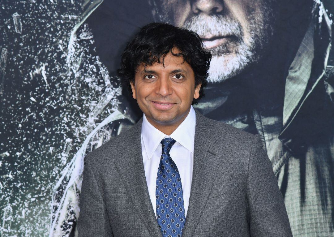 El director M. Night Shyamalan a l&#039;estrena de &quot;Glass&quot; a Nova York.