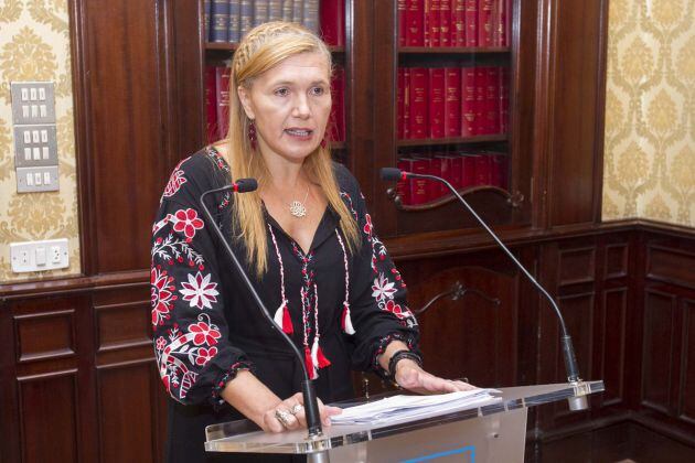 Eugenia Vieito, concelleira de Facenda