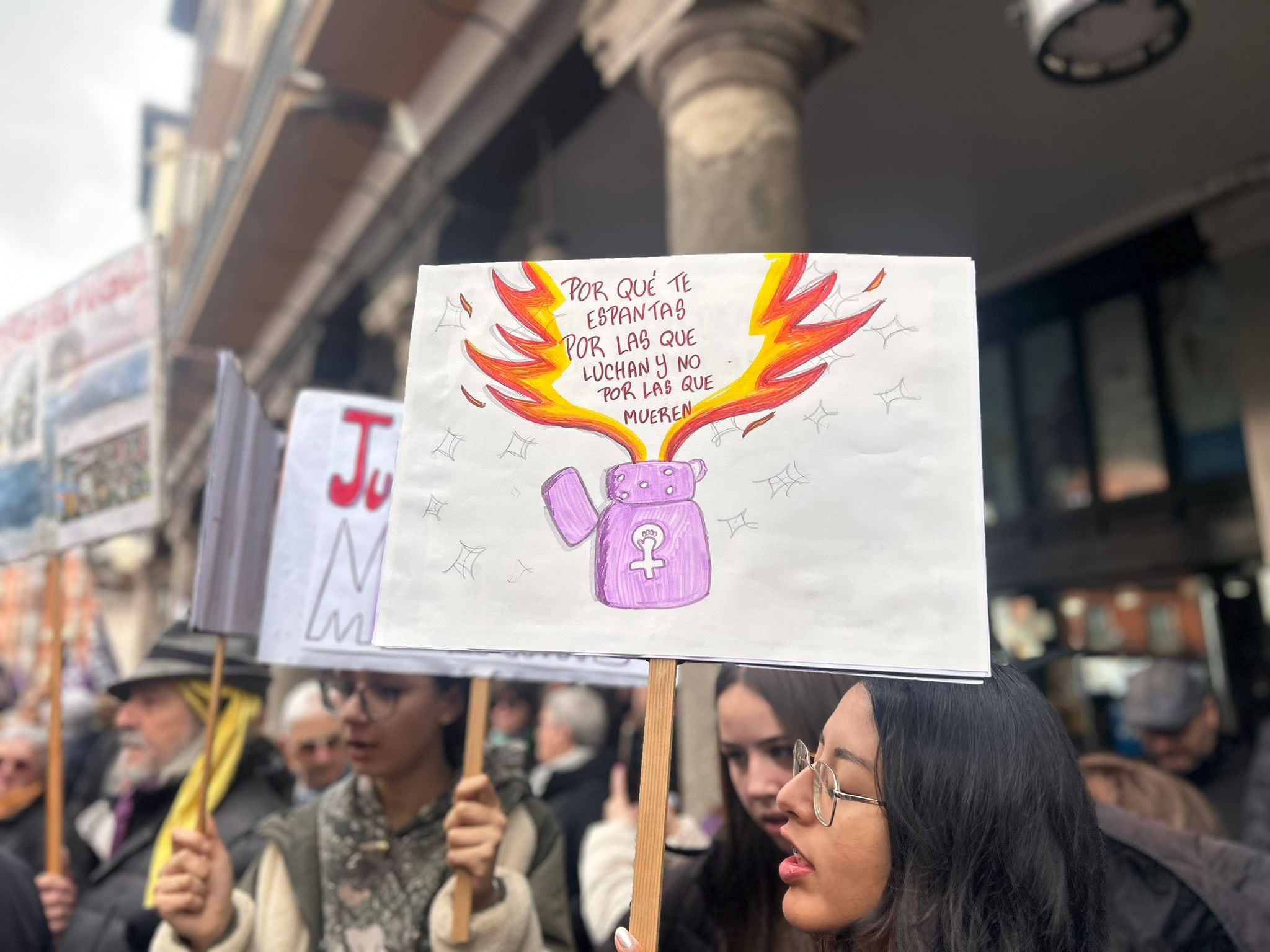 Manifestación 8M en Valladolid