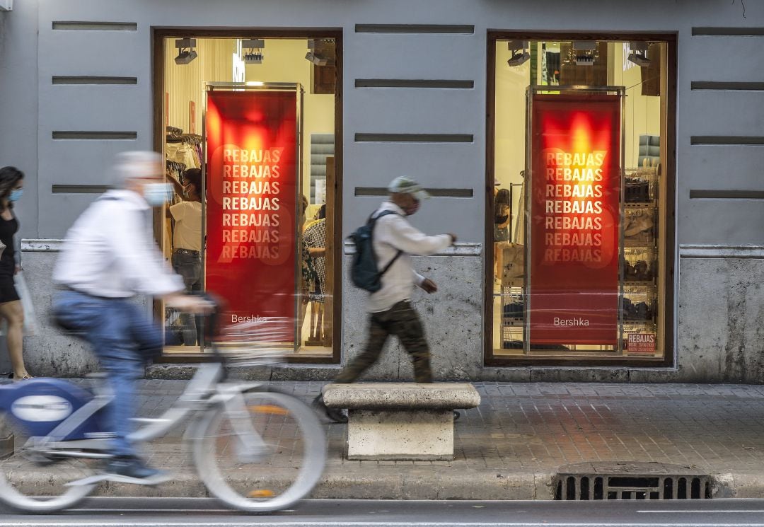 Tienda de València en rebajas. 