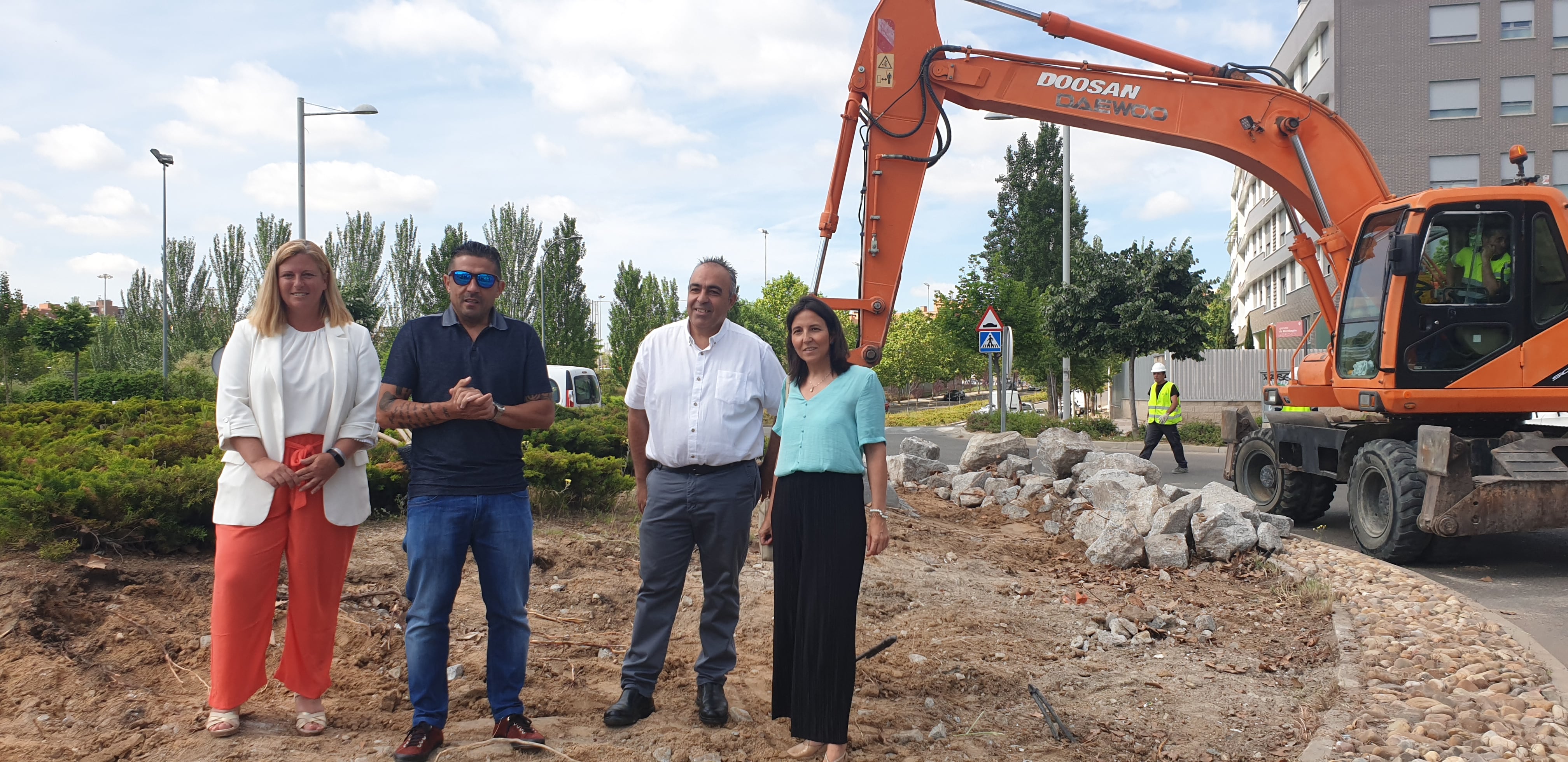 Inicio de las obras de modernización del barrio de Tempranales en San Sebastián de los Reyes