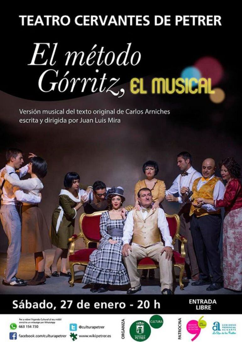 La obra original se estrenó en 1909 en el Teatro Apolo de Madrid