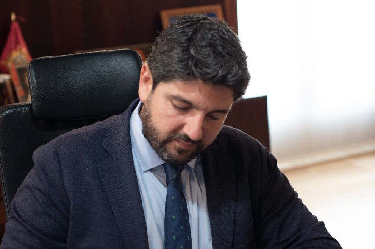 Fernando López Miras acepta ser el candidato a la investidura en la Región de Murcia