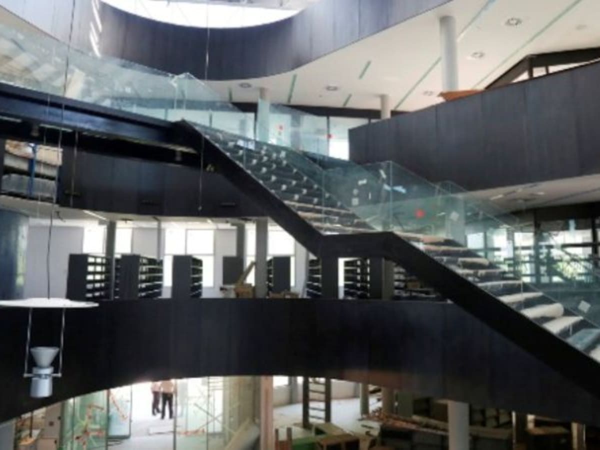 La obra final de la Biblioteca Central, algo más cerca