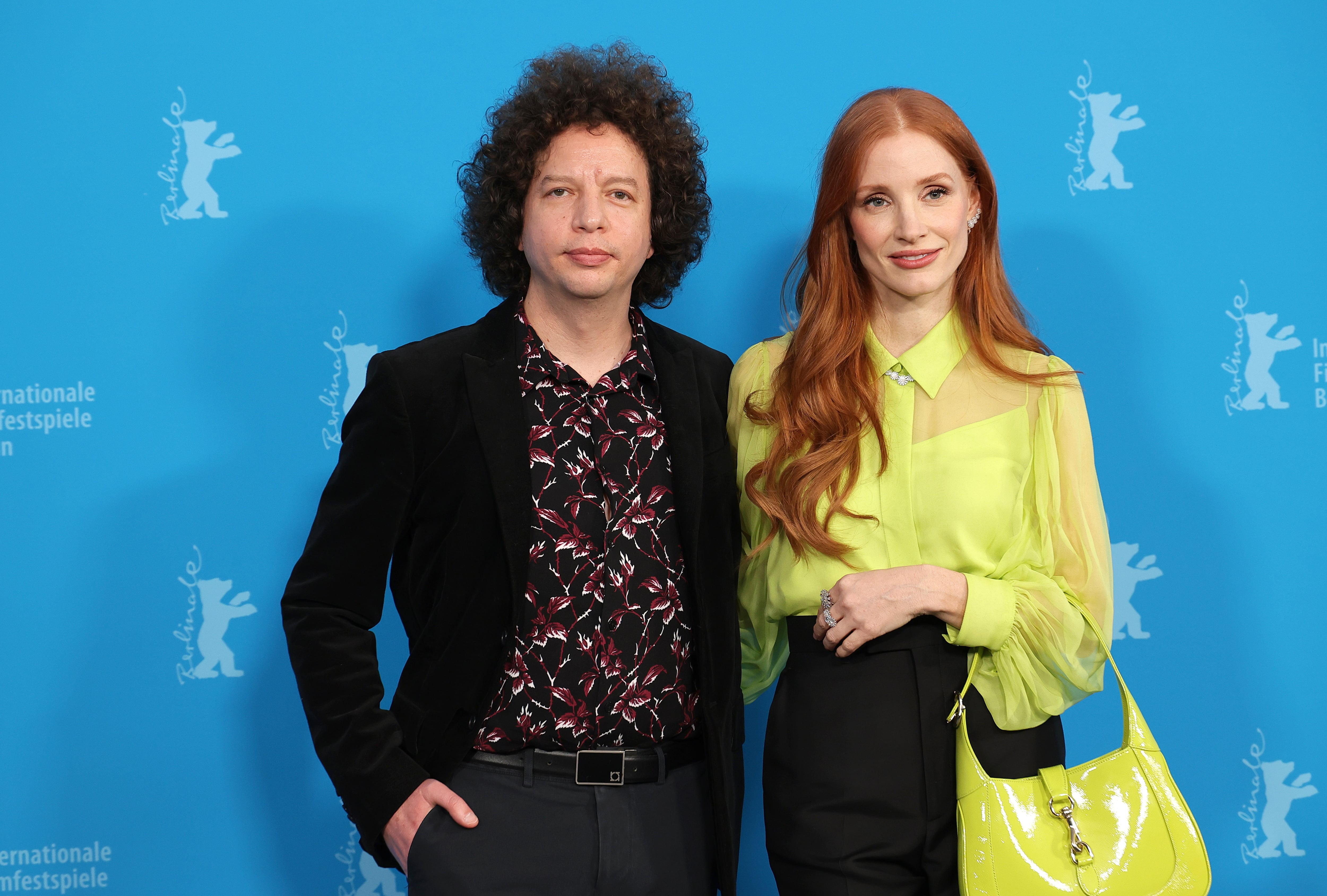 El director mexicano Michel Franco y Jessica Chastain presentan &#039;Dreams&#039; en Berlín (Cine, Alemania) EFE/EPA/CHRISTOPHER NEUNDORF