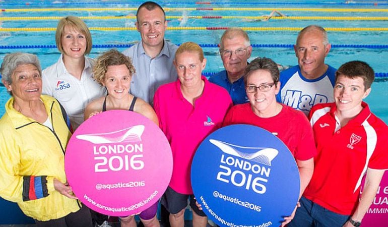 Nadadores mayores de 25 años de todo el continente participan desde este miércoles en Londrés en el campeonato 'master'