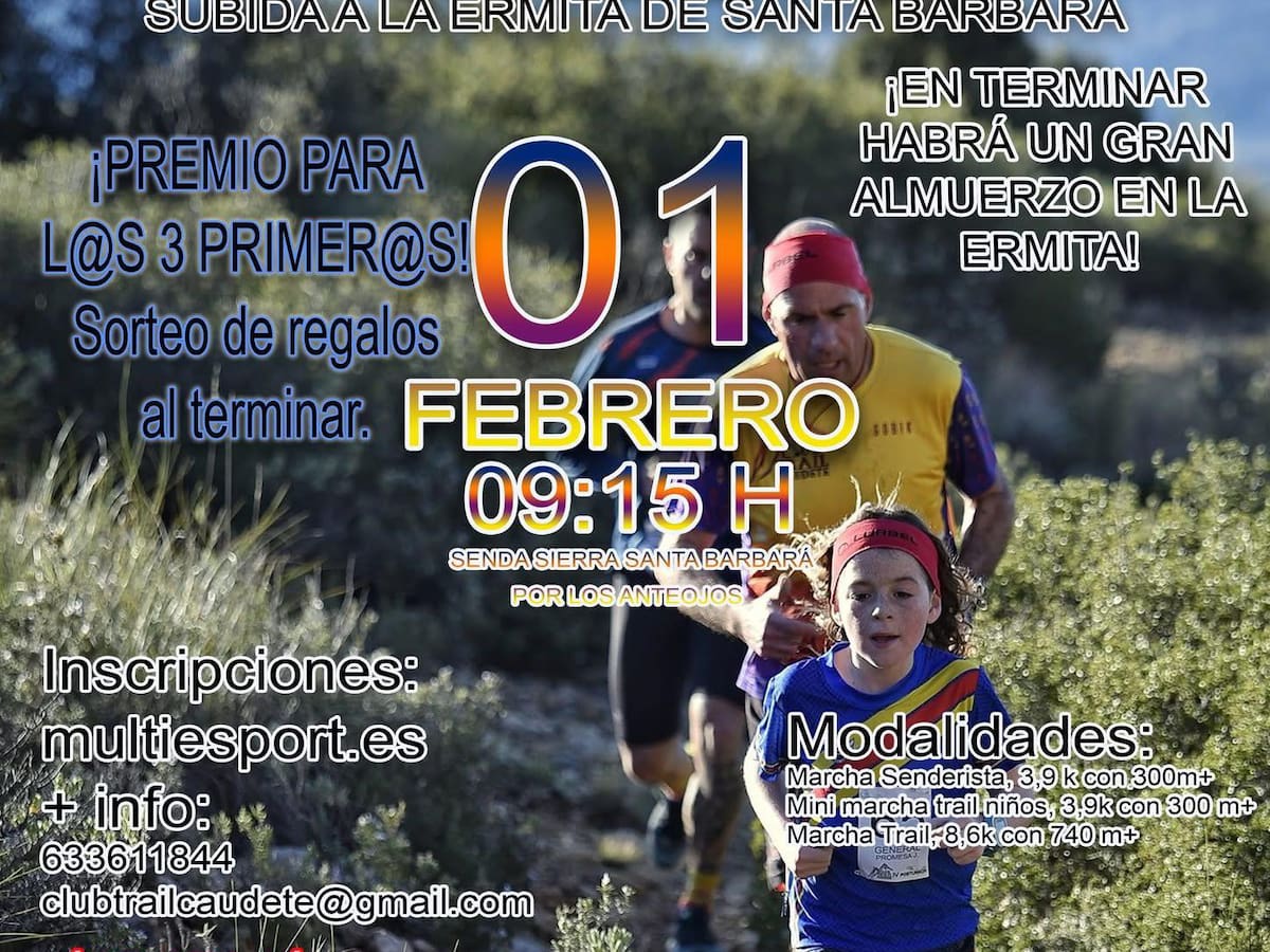 El Club Trail Caudete organiza una nueva edición de la marcha trail POSTURRÓN