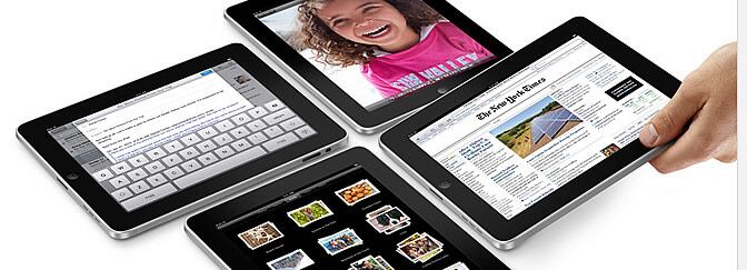 El iPad, de Apple