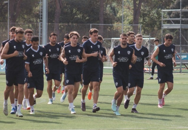 La SD Huesca ha vuelto a los entrenamientos