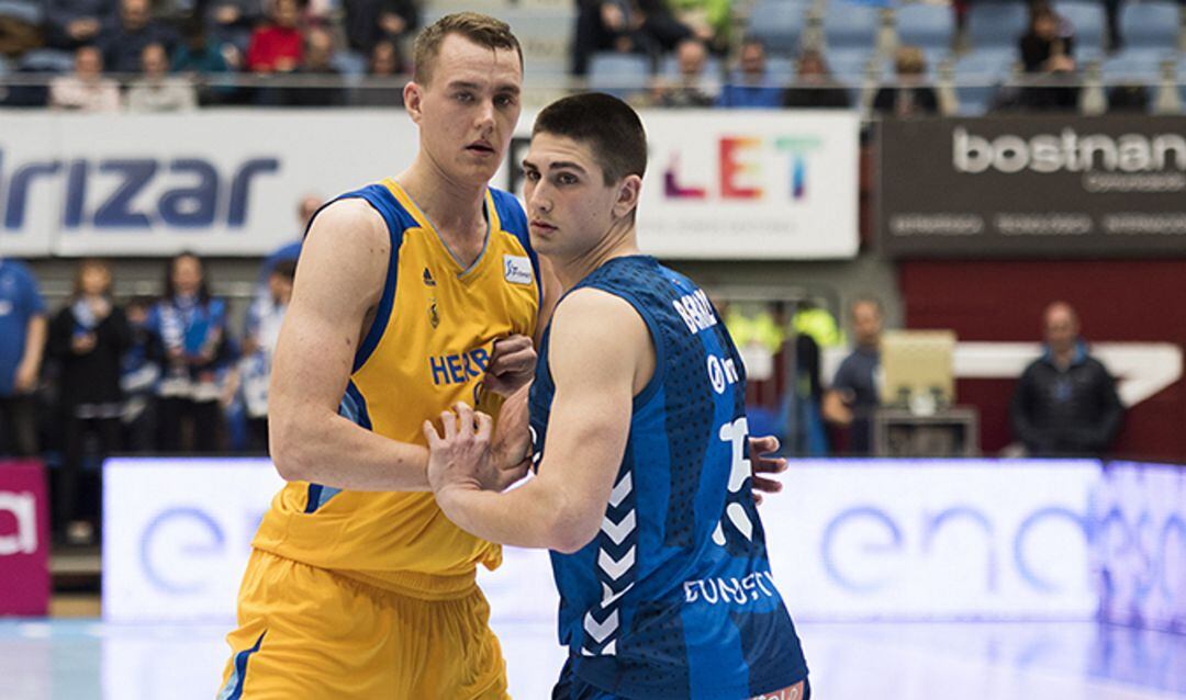 Xabi Beraza durnte un partido en ACB con el Gipuzkoa Basket en su anterior etapa