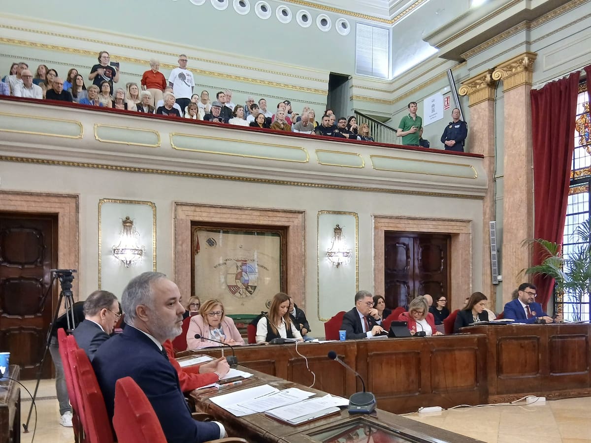 Protestas en el pleno por la ampliación de uso del Cine Rex y el rechazo a la instalación ya de cambiadores inclusivos