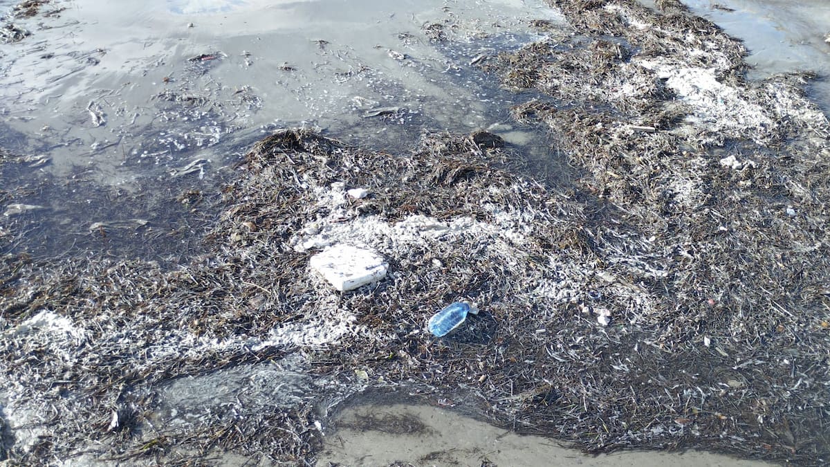 Los vecinos del sur denuncian vertidos de aguas residuales en la bahía de Alicante a pesar de que "solo ha llovido ligeramente"