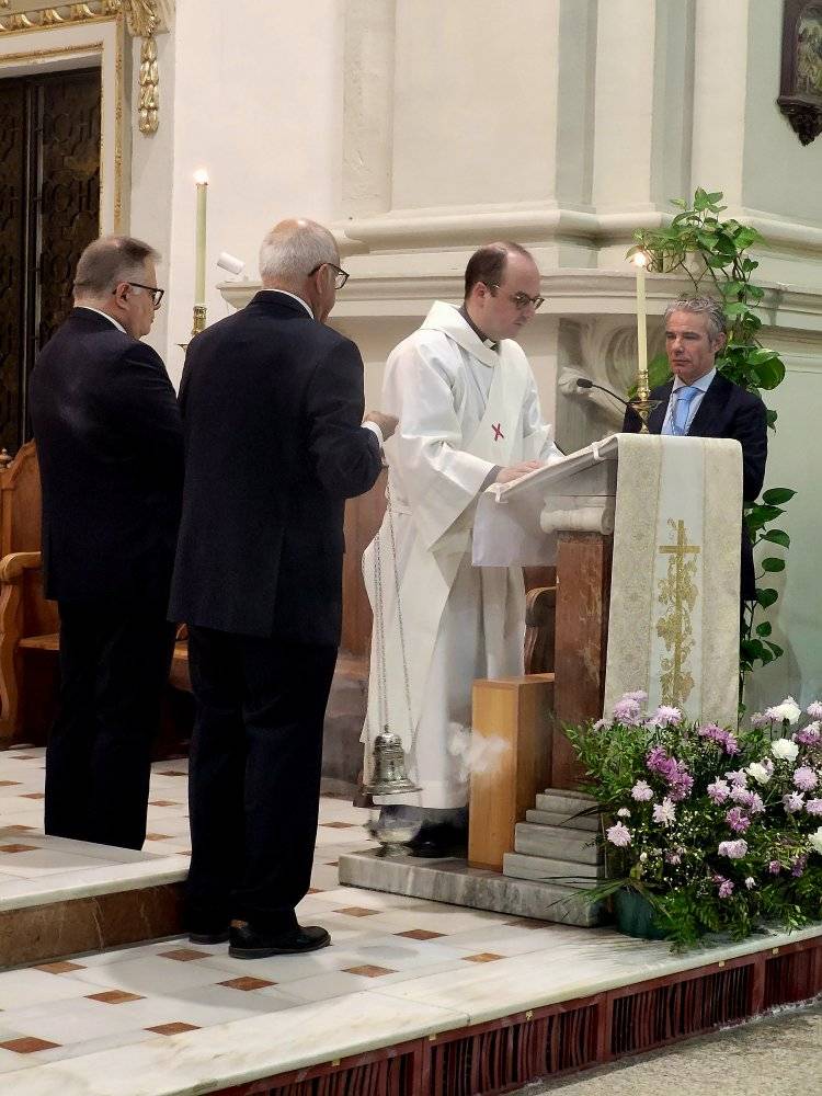 Momento de la celebración religiosa