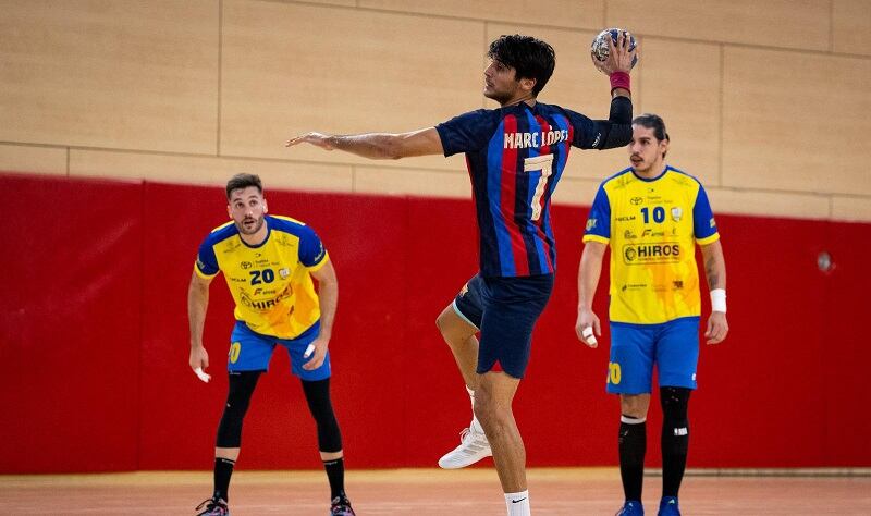 Marc López, esta temporada con el Barça B