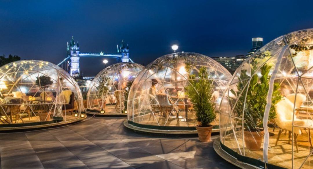 Burbujas aislantes de COVID-19