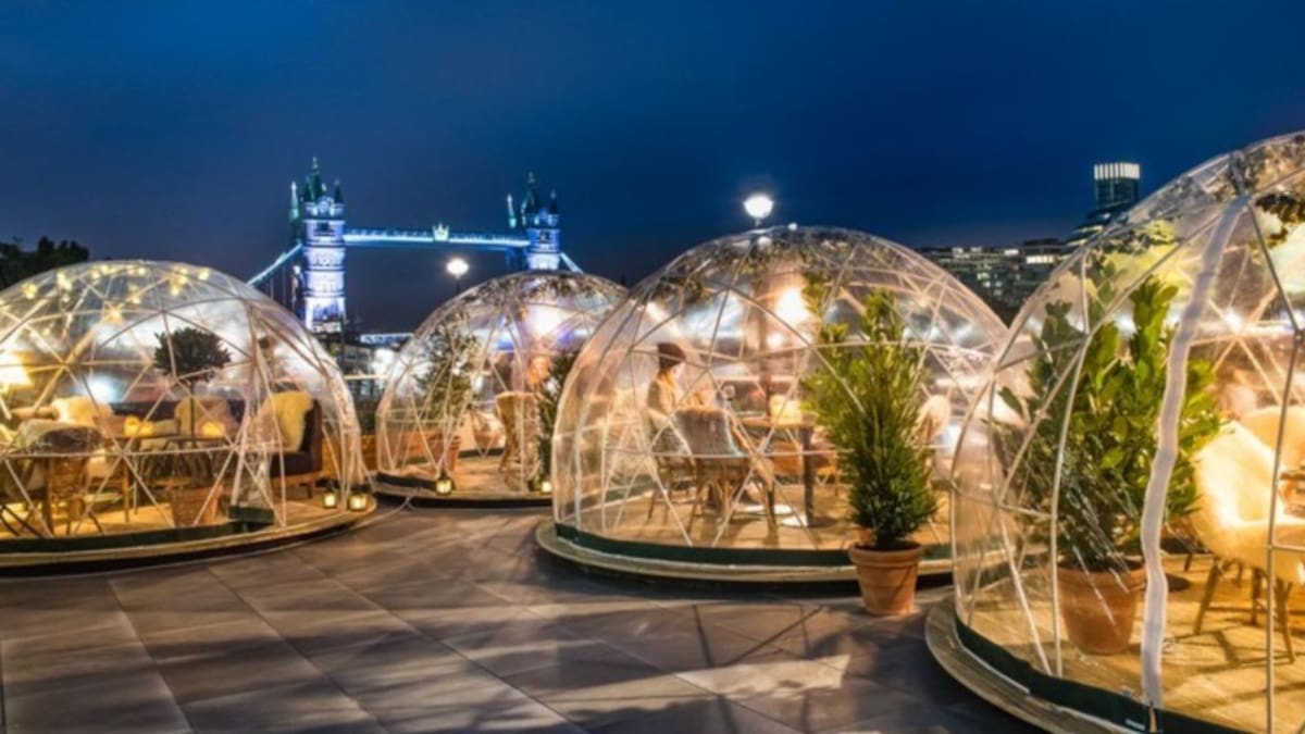 La Generalitat aprueba una línea de ayudas a la hostelería para incluir burbujas aislantes de COVID-19