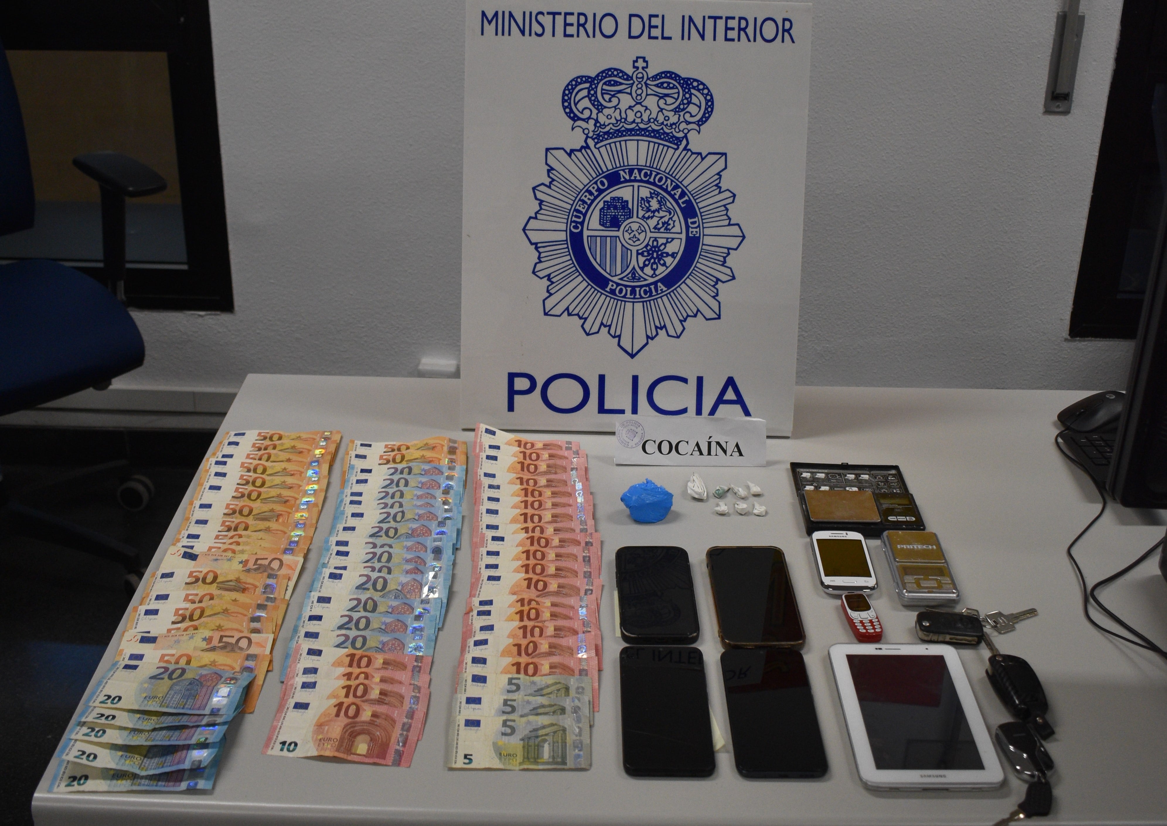 Desarticulado un punto de venta de droga en el barrio de Nueva Segovia