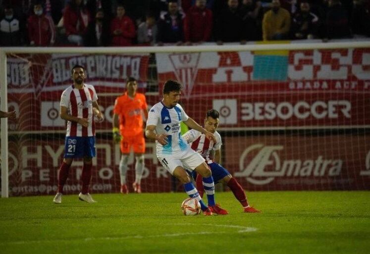 Un momento del partido