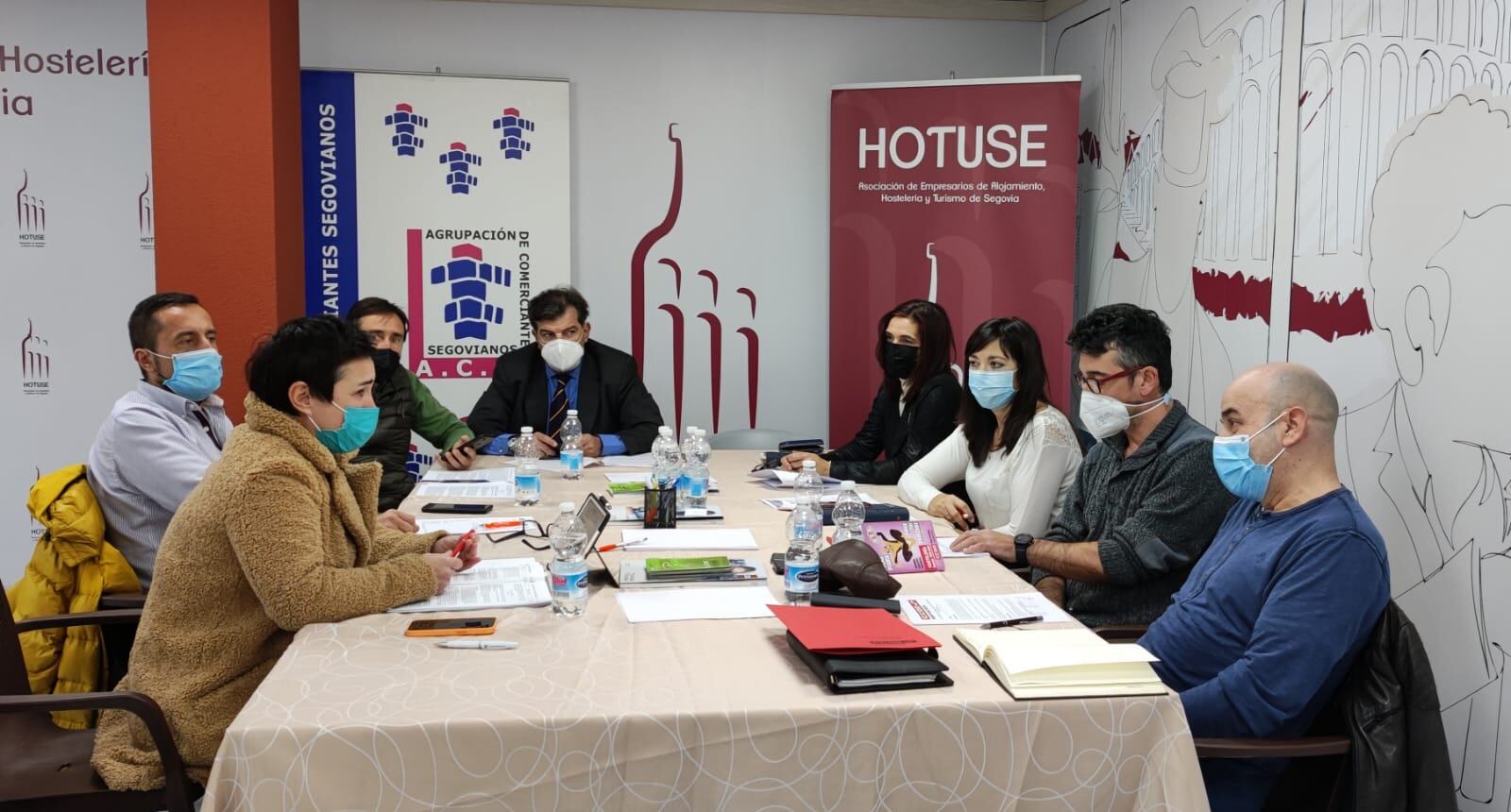 Reunión HOTUSE con sindicatos