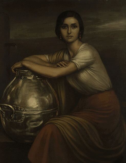 Imagen del cuadro de Romero de Torres