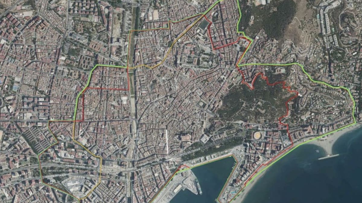 Las barriadas de la Luz y San Andrés son las que presentan más "vulnerabilidad social" frente a la Malagueta