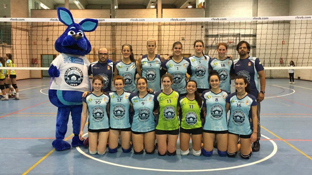 El VoleyOurense-Aceites Abril, se estrena como local ante el Calasancias