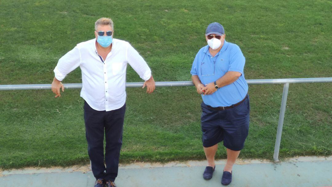 Ortiz y Ramírez, en un partido de pretemporada