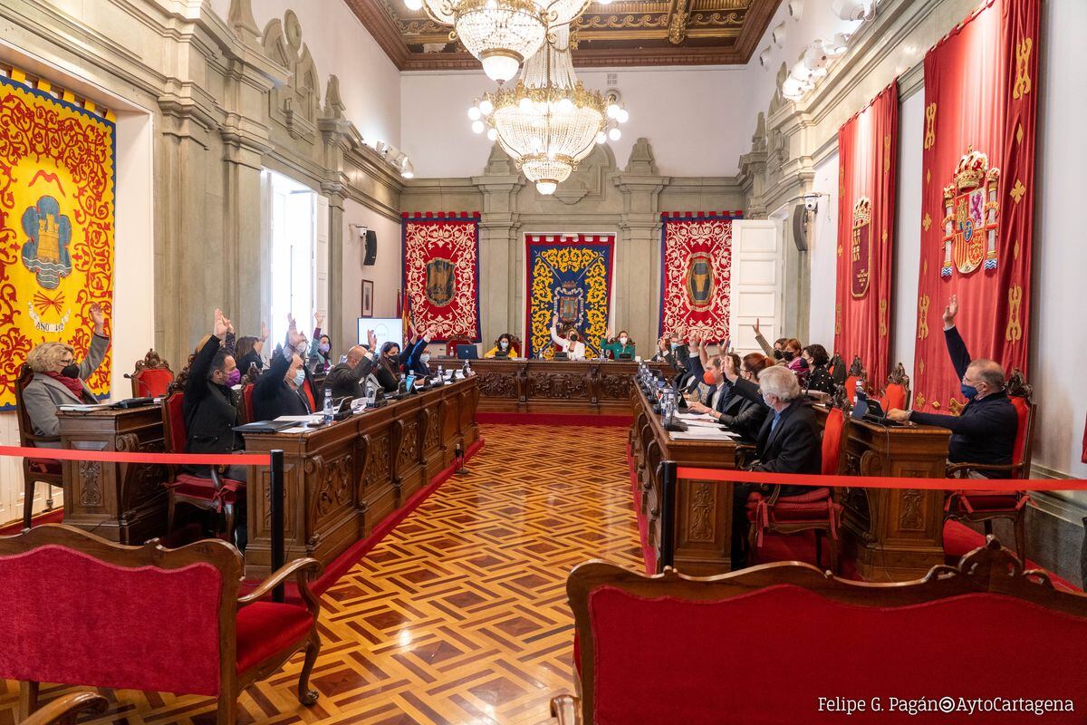 Pleno Ayuntamiento de Cartagena