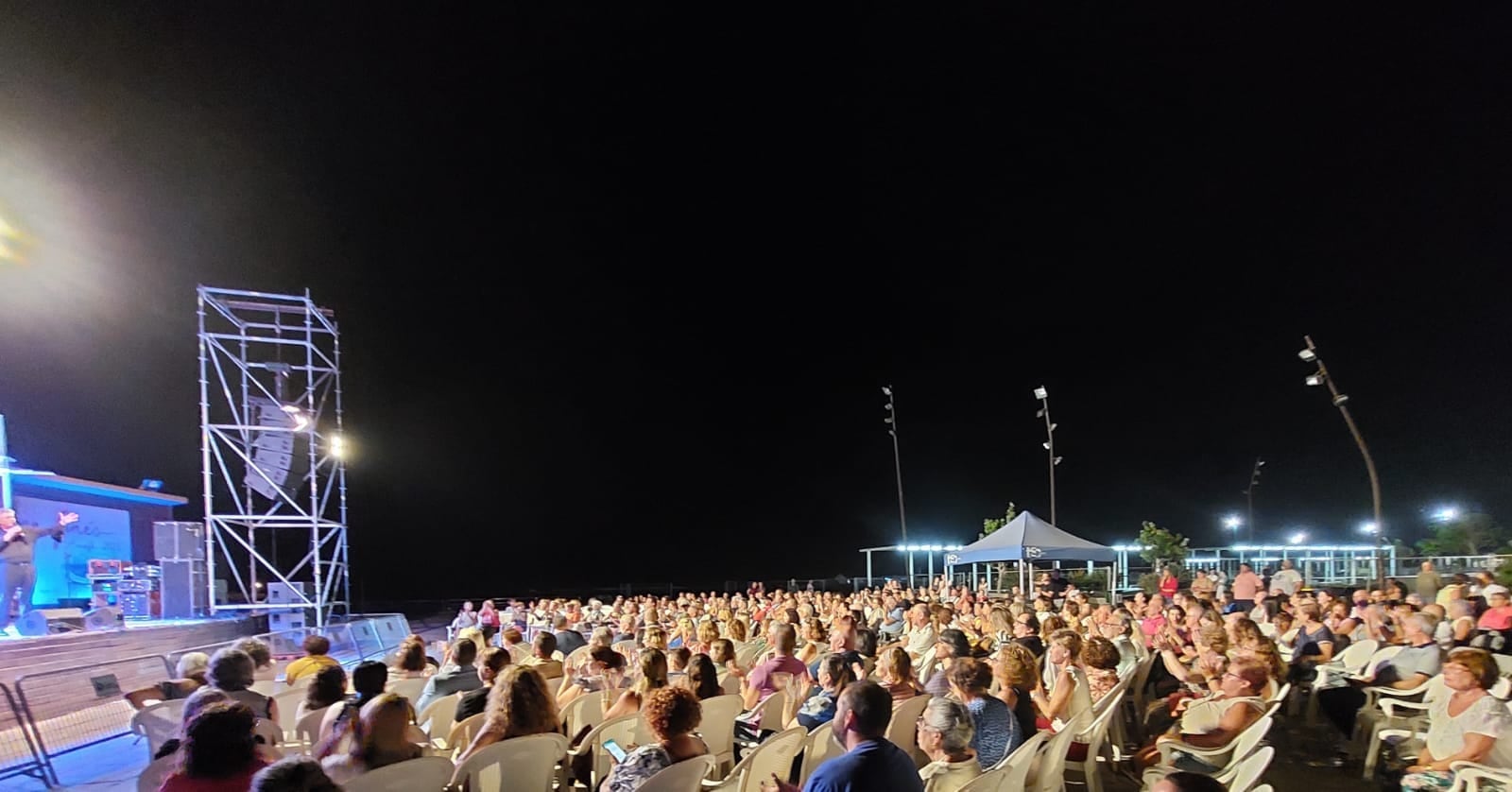 Parque Islas Canarias durante las fiestas de San Ginés