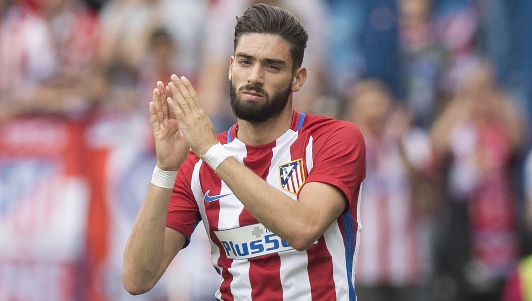 Yannick Carrasco, en un partido ante el Athletic en mayo de 2017.