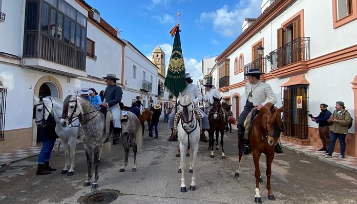 Salida de la Romería del pasado año