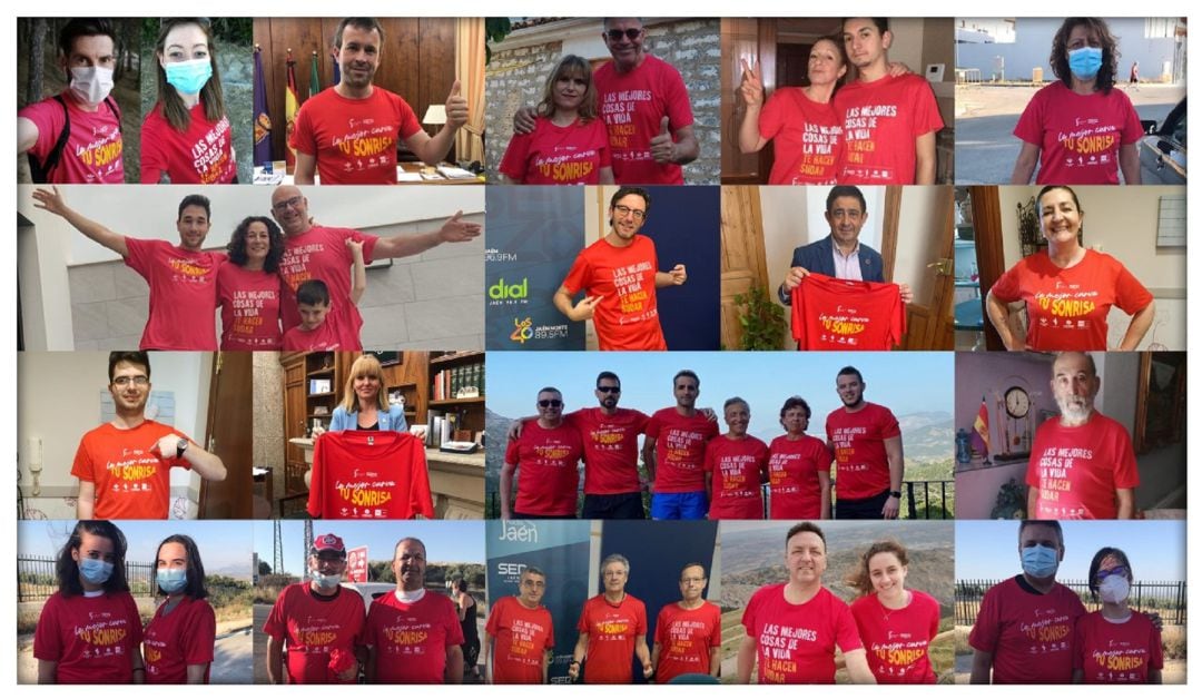 Ya son miles los jiennenses que lucen camisetas con mensajes cargados de optimismo.