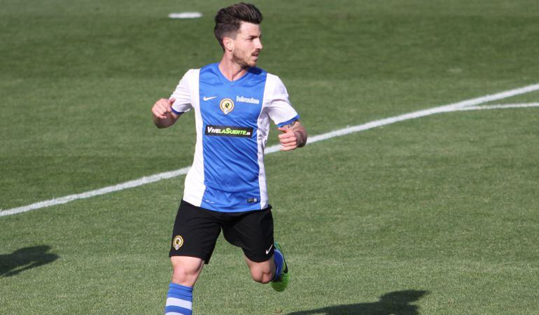 Miñano durante un partido