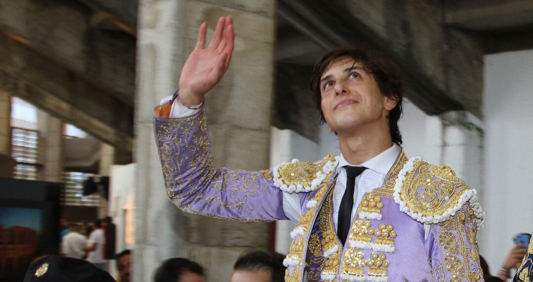 Andrés Roca Rey en la Plaza de Toros de Palencia