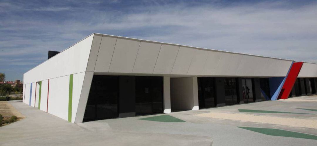 El colegio Miguel de Cervantes en Getafe