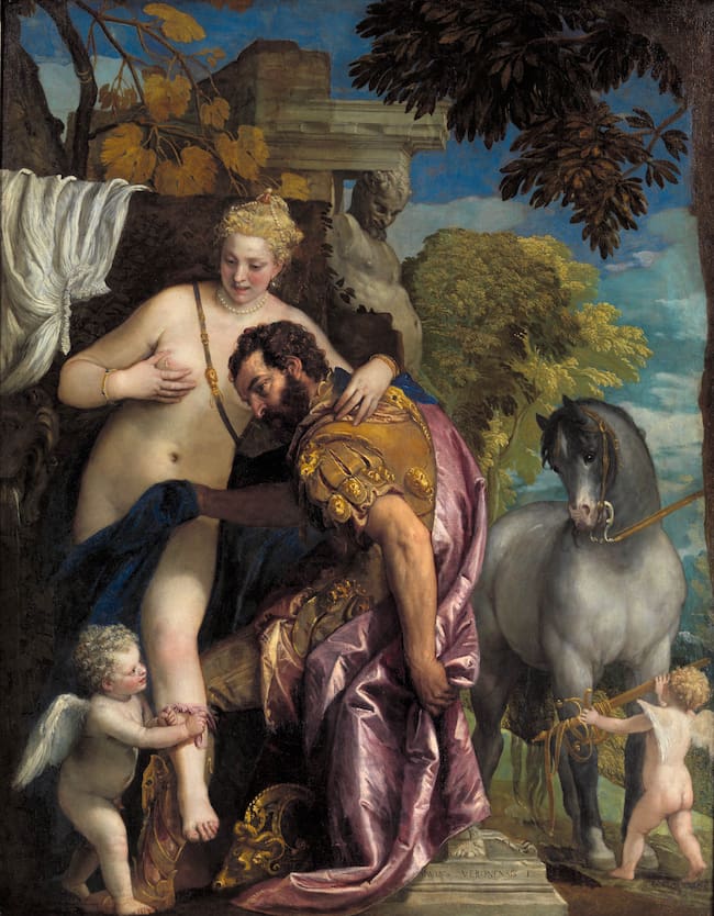 'Marte y Venus unidos por Amor' de Paolo Veronese