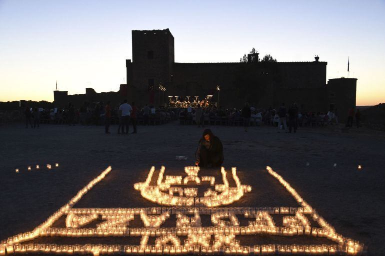 Concierto de las velas de Pedraza en la edición del 2017