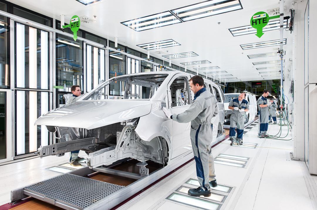 Fabrica de Mercedes en Vitoria